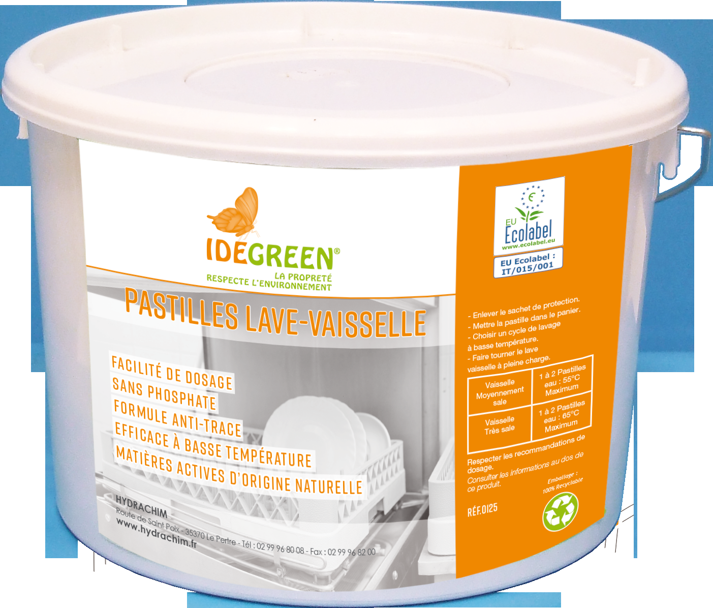 Achat de pastille de lave vaisselle écolabel pour professionnel à Paris