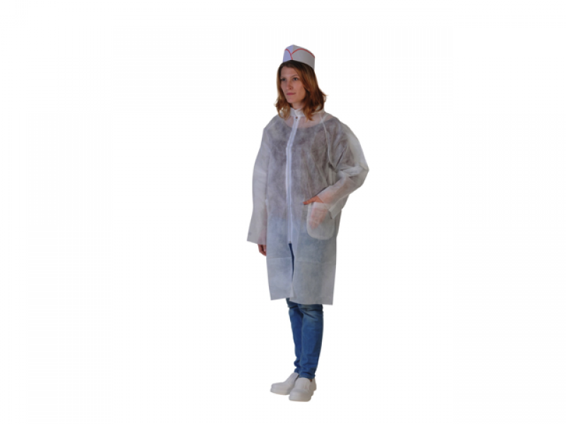 BLOUSE EN PLP À GLISSIÈRE AVEC POCHES SANS ÉLASTIQUE