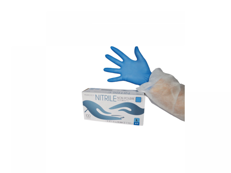 GANT D'EXAMEN EN NITRILE NON POUDRÉ