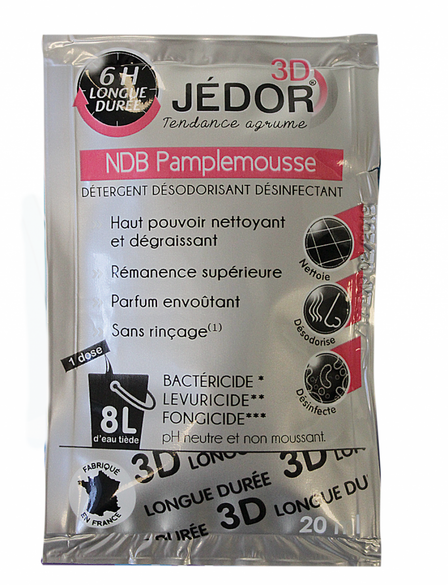 JEDOR 3D DOSETTES PAMPLEMOUSSE